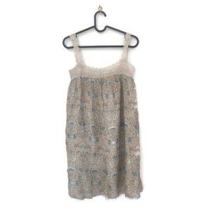 100% Silk Anthropologie Maeve Floral Dress